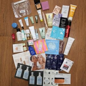 Variety of Makeup, Skincare & Hair Products